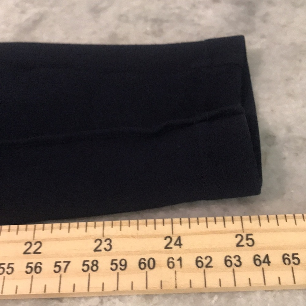 Seven 7 Pants Leggings Womens Small Navy Blue Stretch Ankle Pointe - Picture 8 of 8